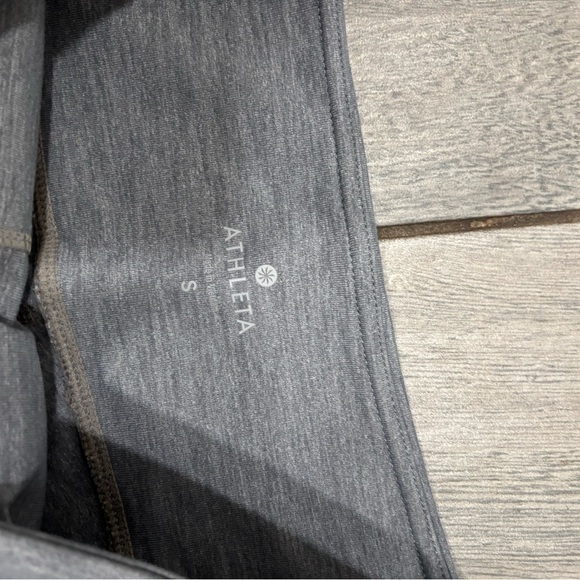Athleta Grey High Rise Chaturanga Leggings Size Small - Picture 6 of 7